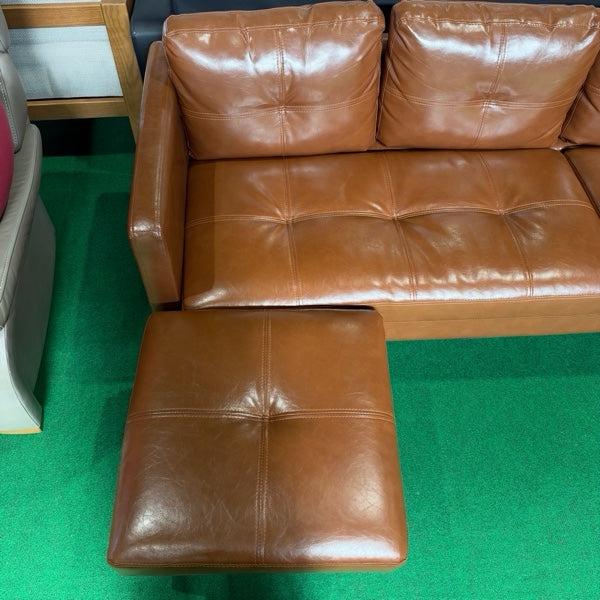 中古 ソファ カウチ ブラウン