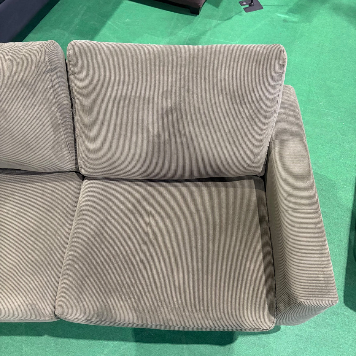 中古 ソファ 2-3人掛け オリーブ