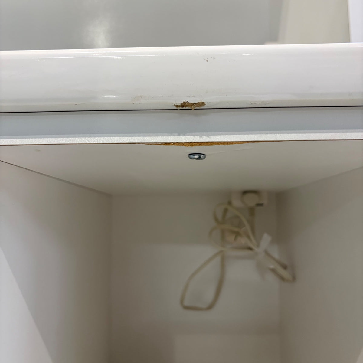 中古 食器棚 ホワイト