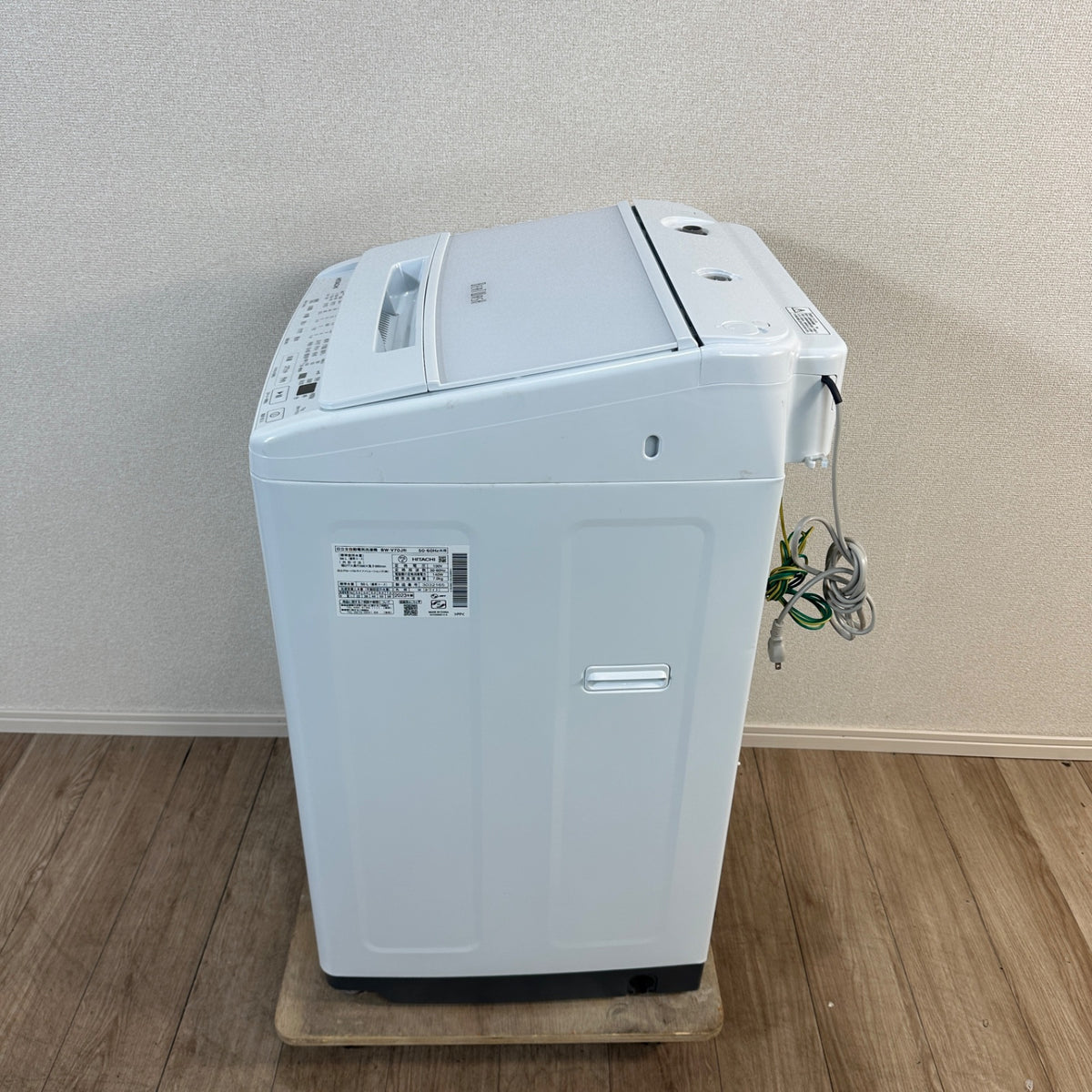 中古 縦型洗濯機 HITACHI BW-V70J 7kg 2023年製