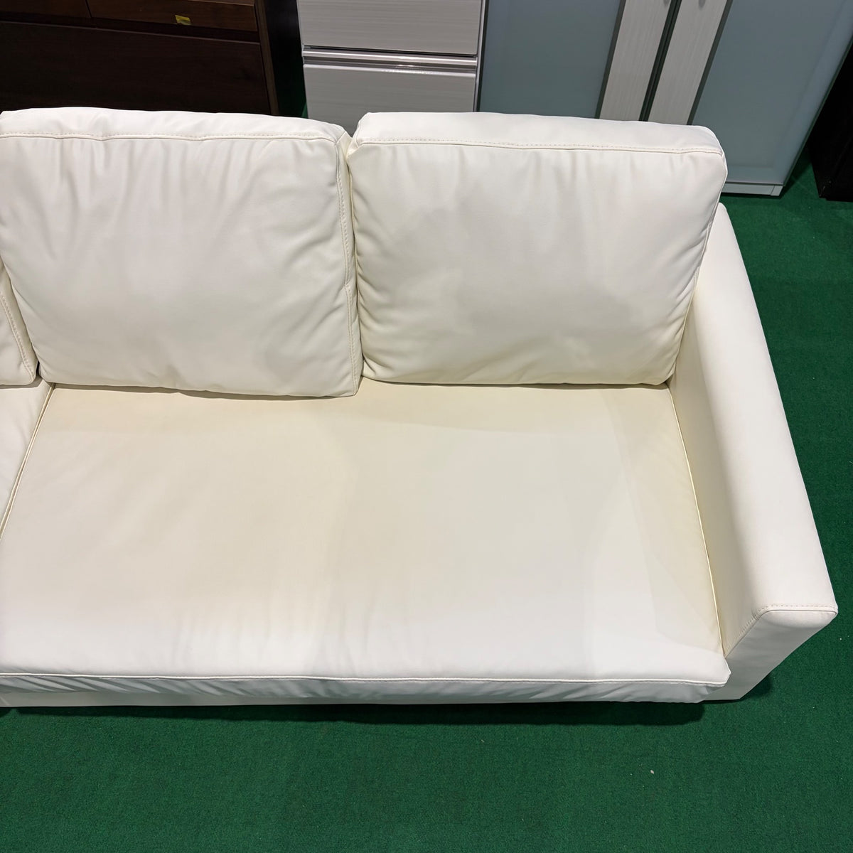 中古 ソファ 2-3人掛け ホワイト