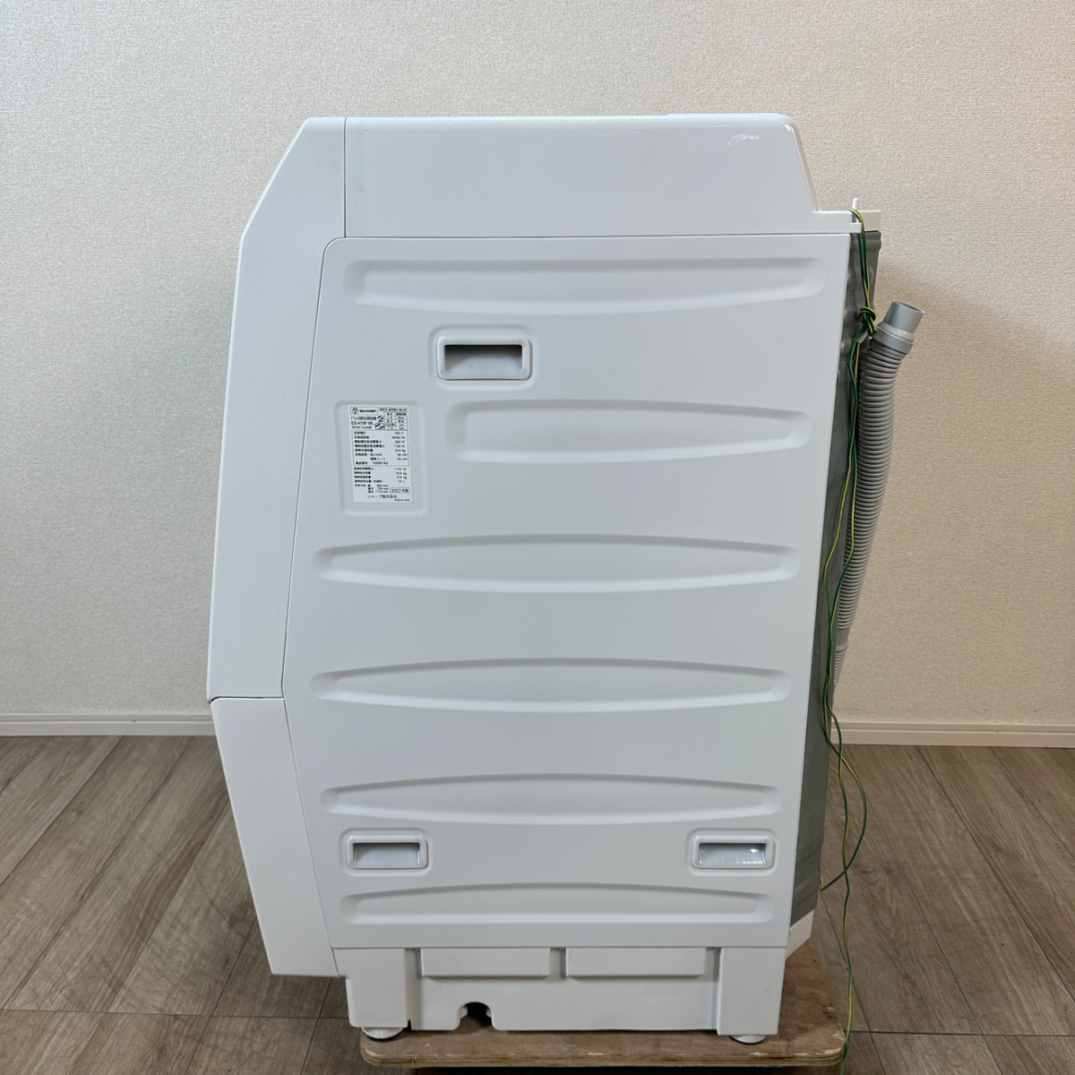 中古 ドラム式洗濯機 SHARP ES-H10F 10kg 2022年製 写真3