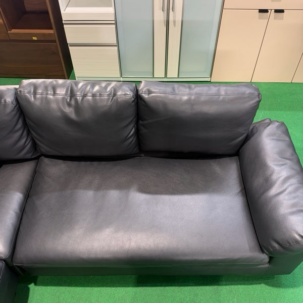 中古 ソファ カウチ ブラック 写真7