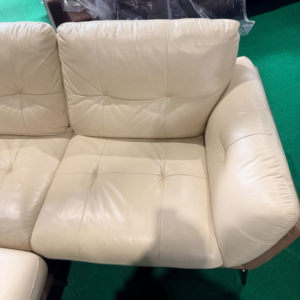 中古 ソファ カウチ ベージュ