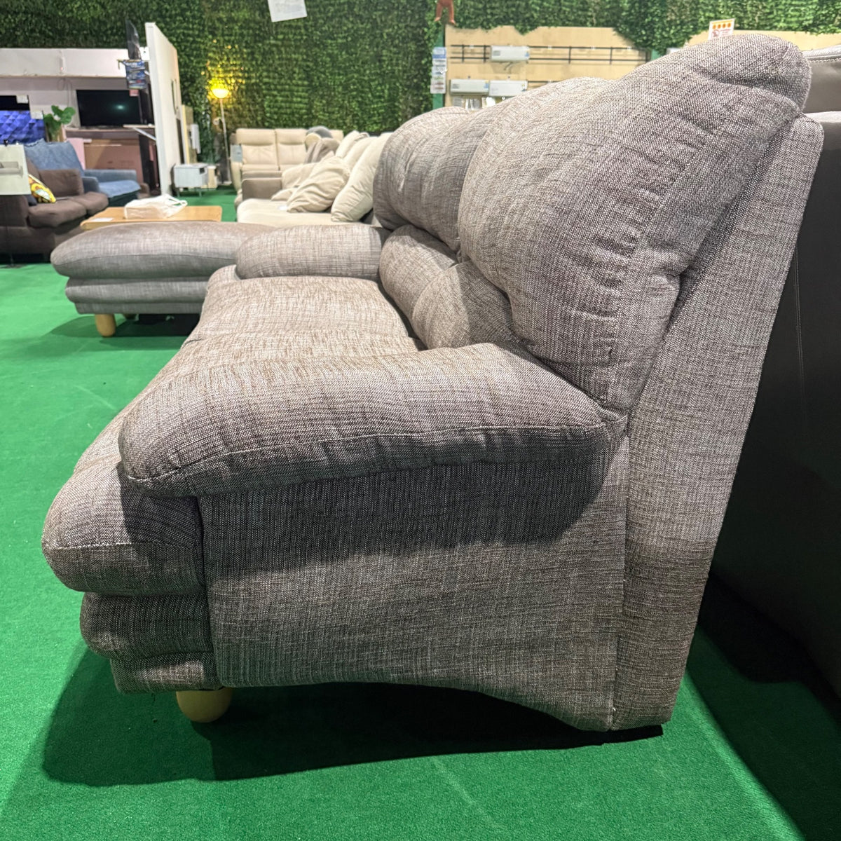 中古 ソファ カウチ ベージュ 写真3