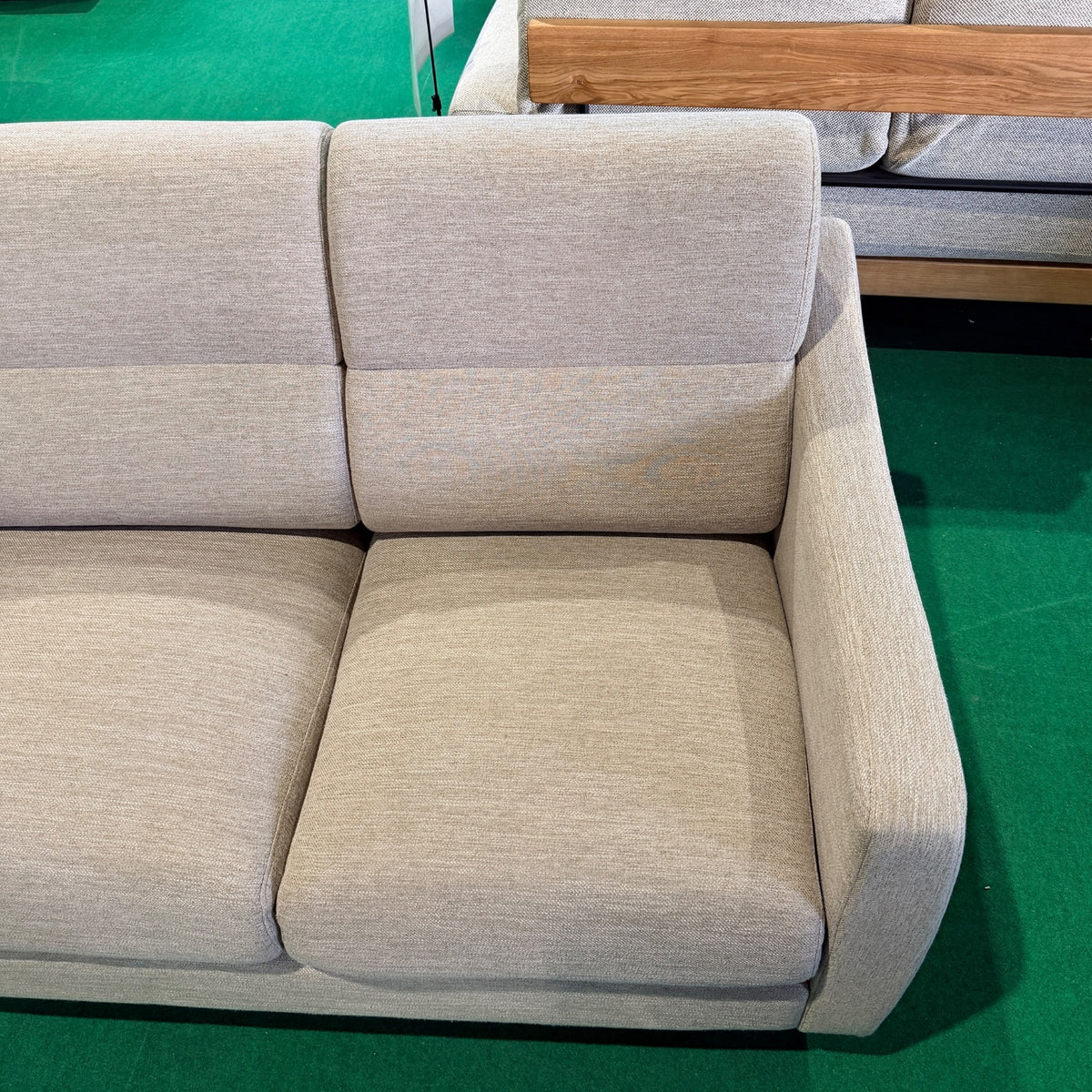 中古 ソファ 2-3人掛け ベージュ