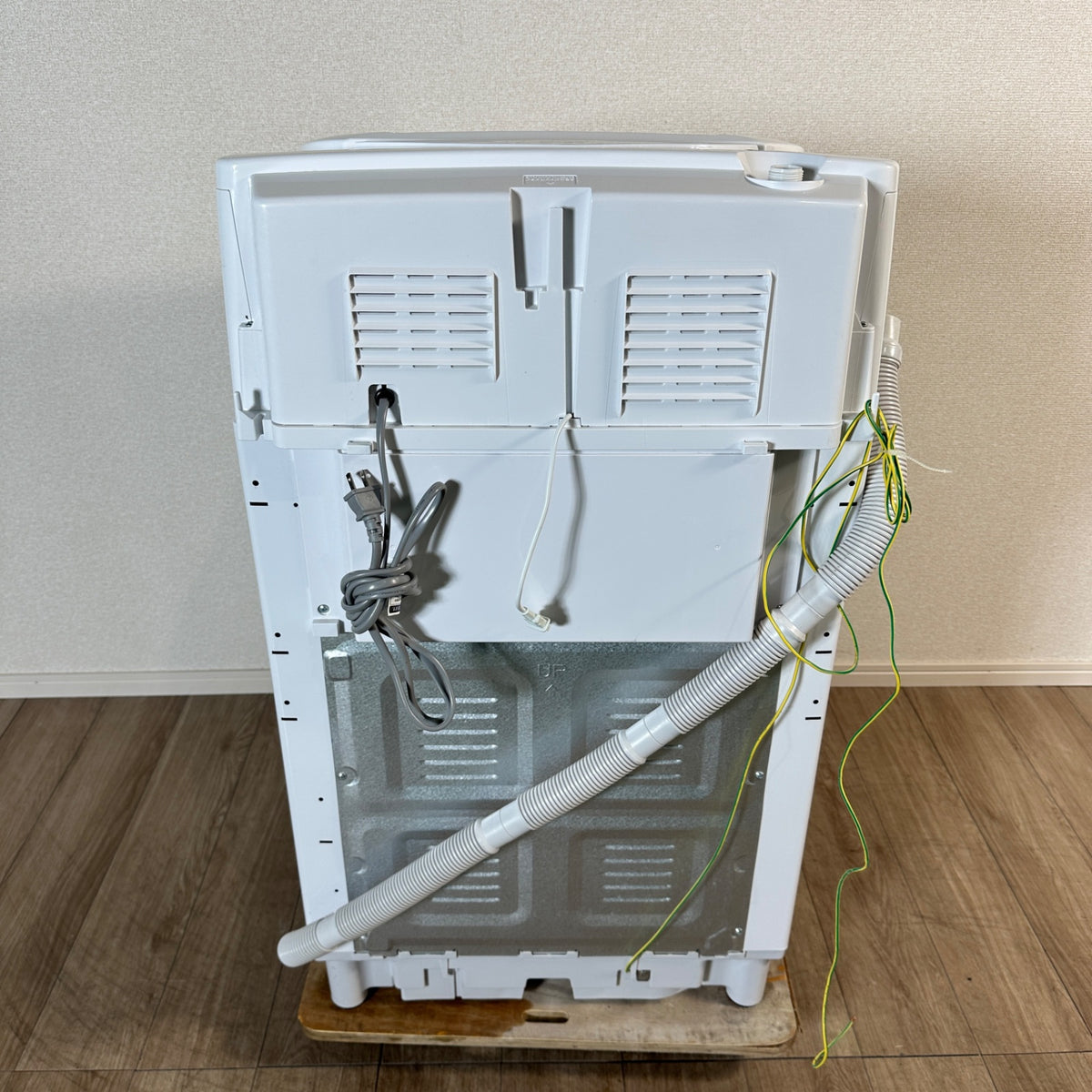 中古 縦型乾燥機付き洗濯機 SHARP ES-TX8E 8kg 2021年製 写真3