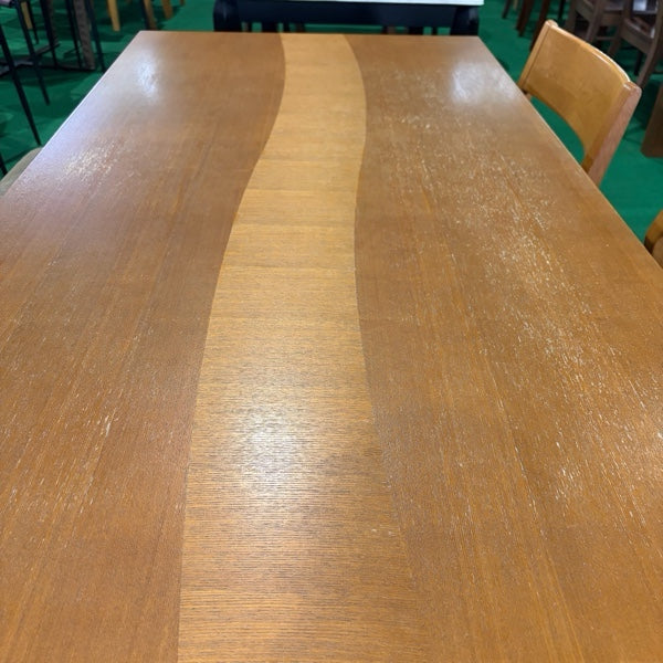 中古 ダイニングセット 4人掛け ブラウン