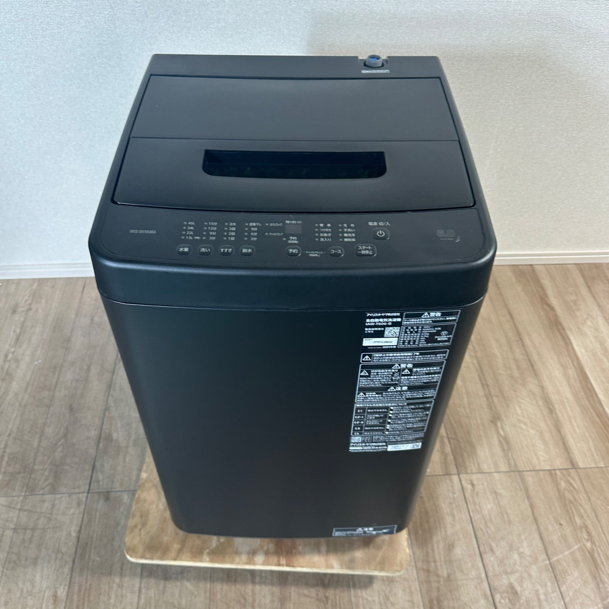 中古 縦型洗濯機 IRIS OHYAMA IAW-T606 6kg 2024年製 写真2