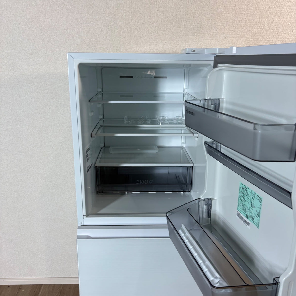 中古 冷蔵庫 Hisense HR-G28E3W 283L 2023年製 写真8