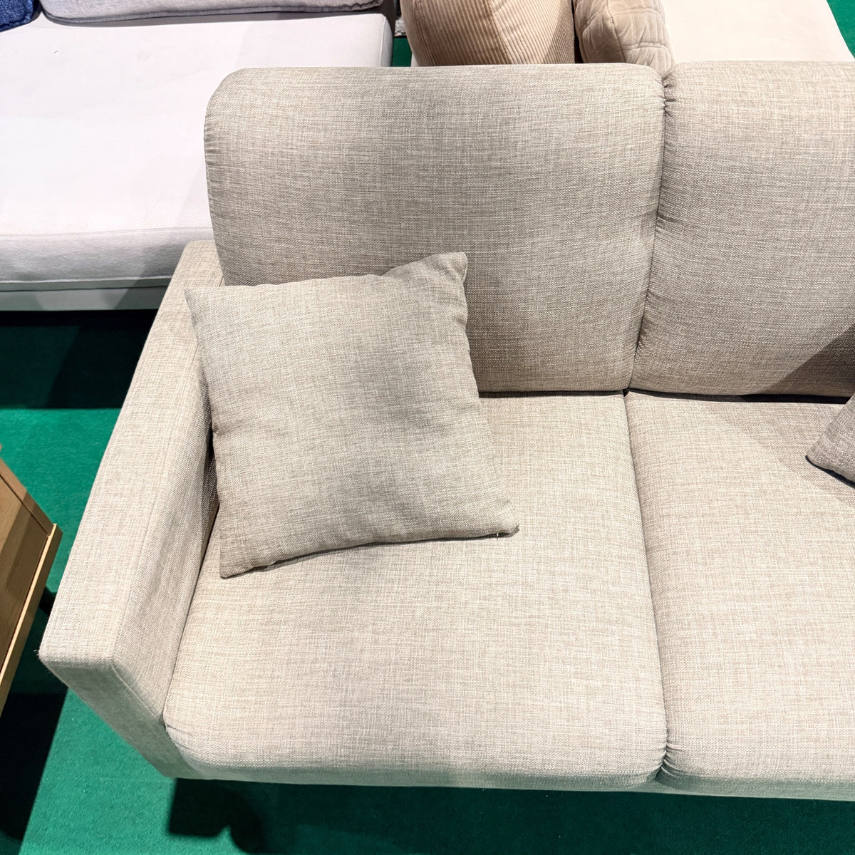 中古 ソファ 2-3人掛け ベージュ