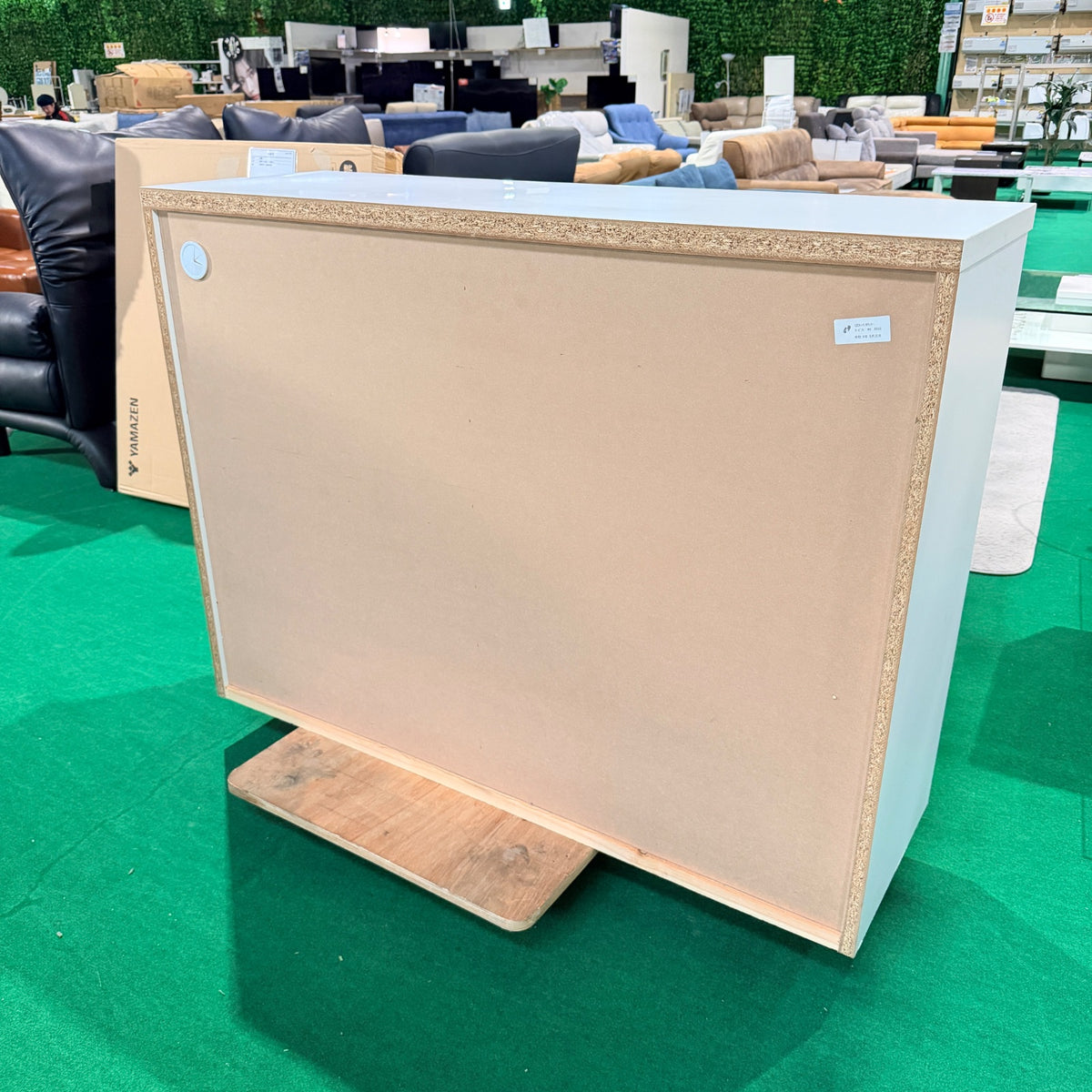 中古 食器棚 カウンタータイプ ホワイト 写真5