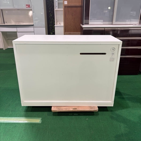 中古 食器棚 カウンタータイプ ホワイト