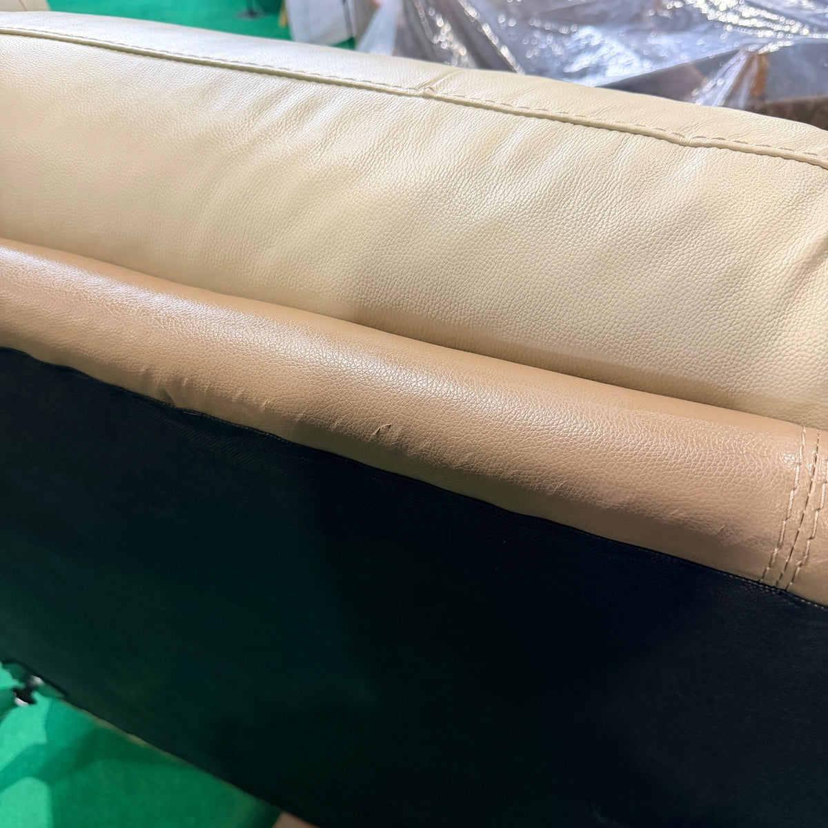 中古 ソファ カウチ ベージュ 写真10