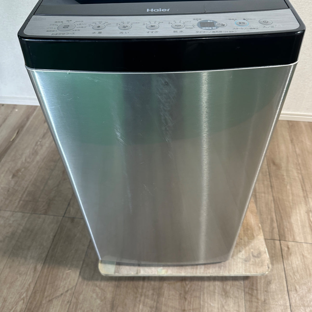 中古 縦型洗濯機 Haier JW-XP2C55F 5kg 2022年製