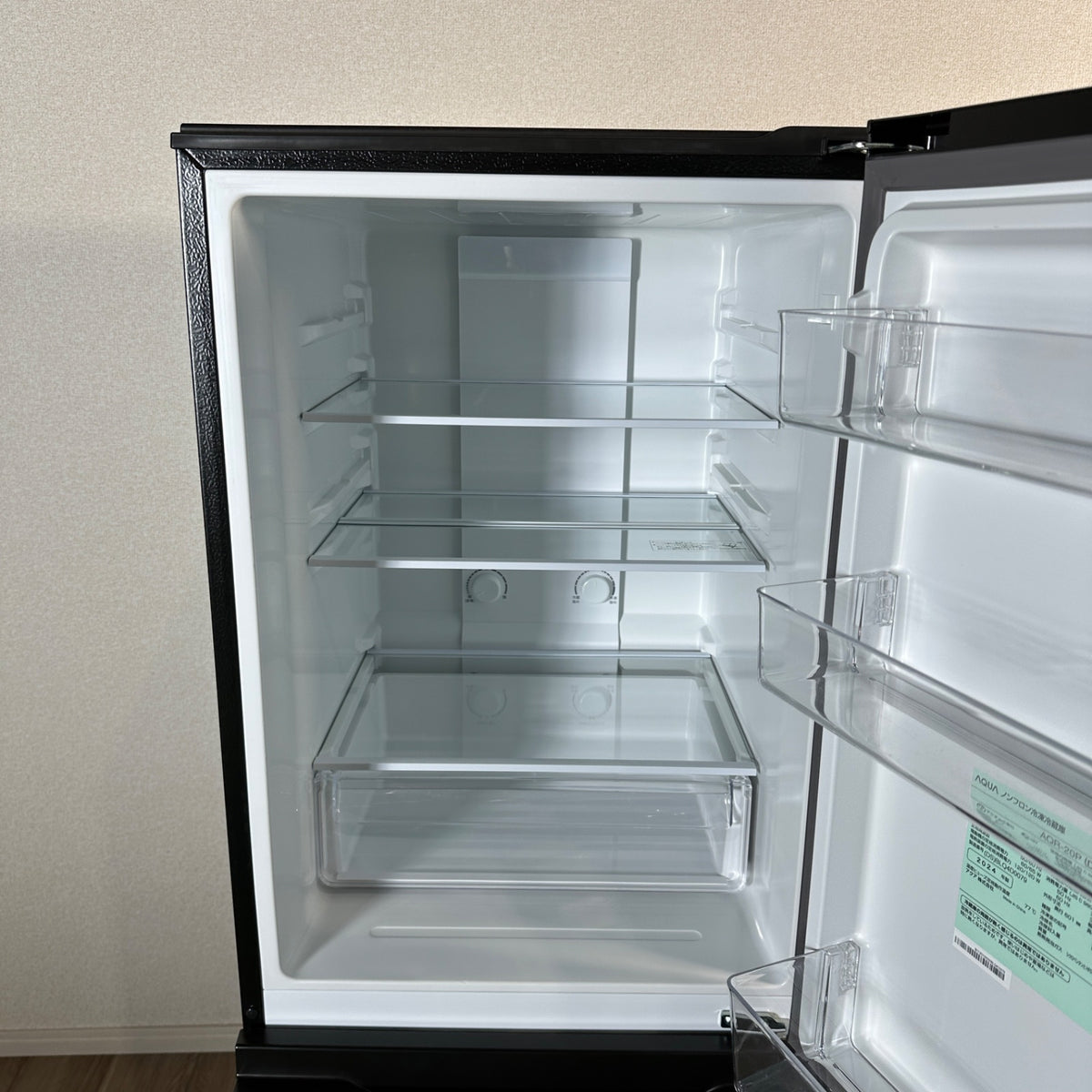 中古 冷蔵庫 AQUA AQR-20P 200L 2024年製