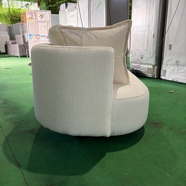 中古 ソファ 2-3人掛け ホワイト 写真4