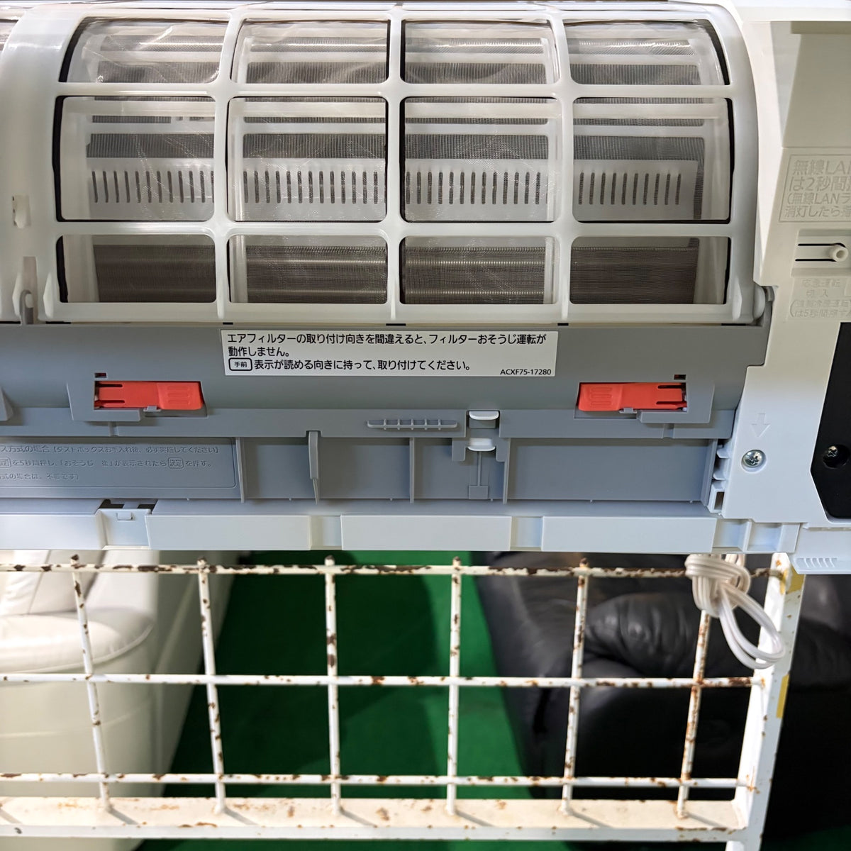 中古 エアコン Panasonic CS-225DEXE5 6畳 2025年製 写真6