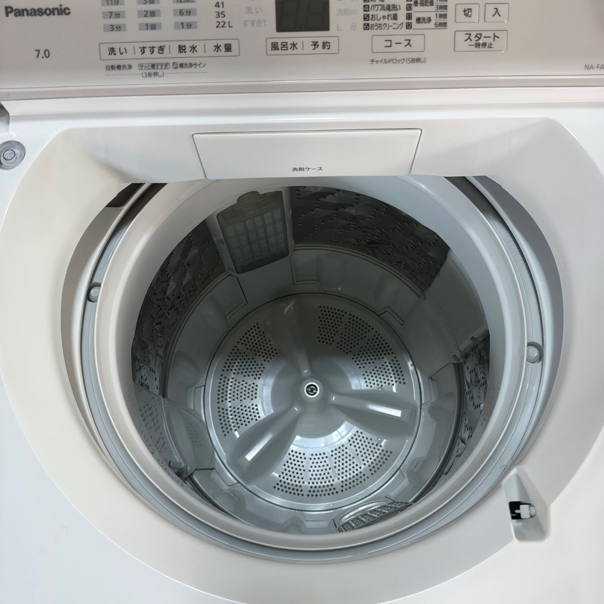 中古 縦型洗濯機 Panasonic NA-FA7H3 7kg 2024年製