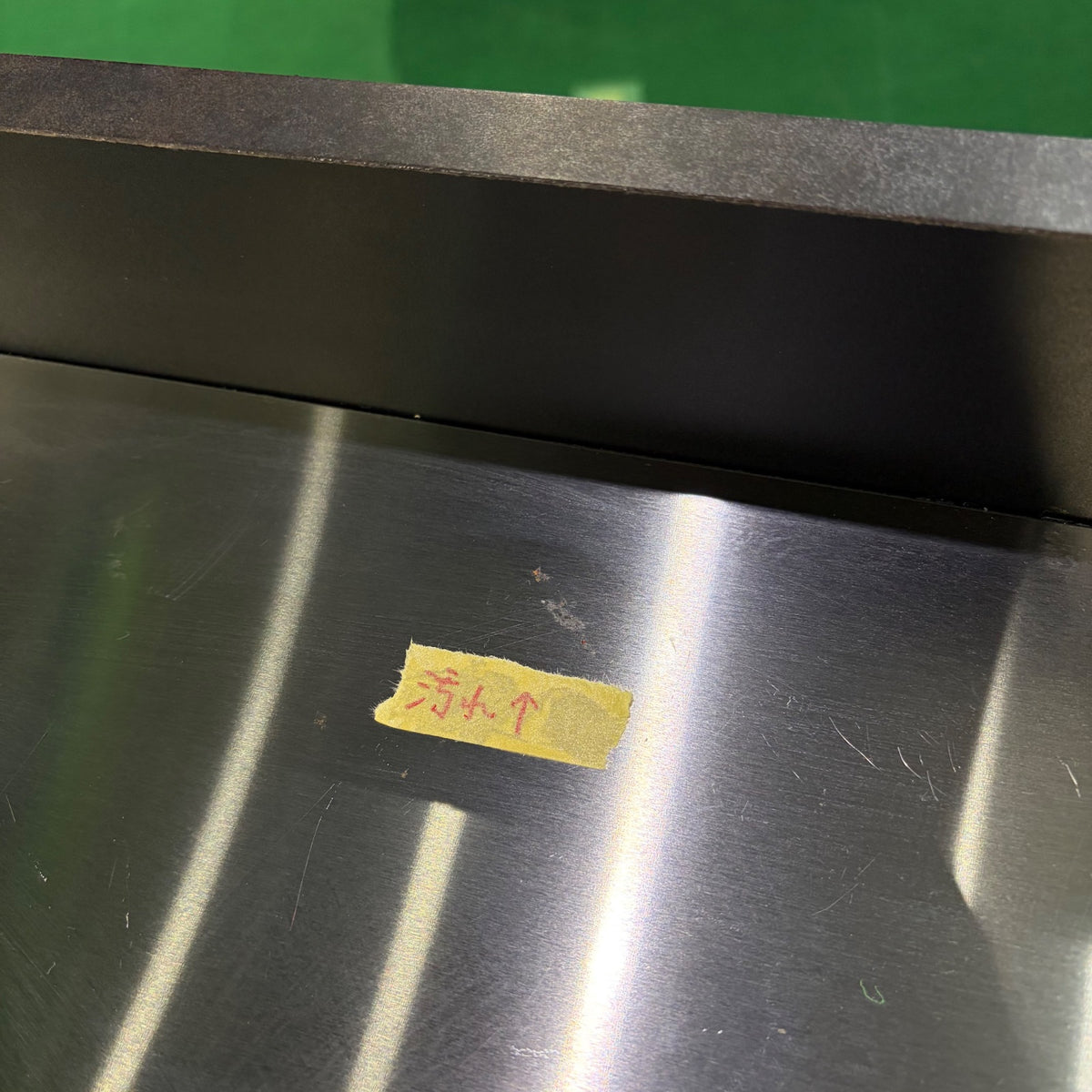 中古 食器棚 カウンタータイプ ブラック×ブラウン 写真13