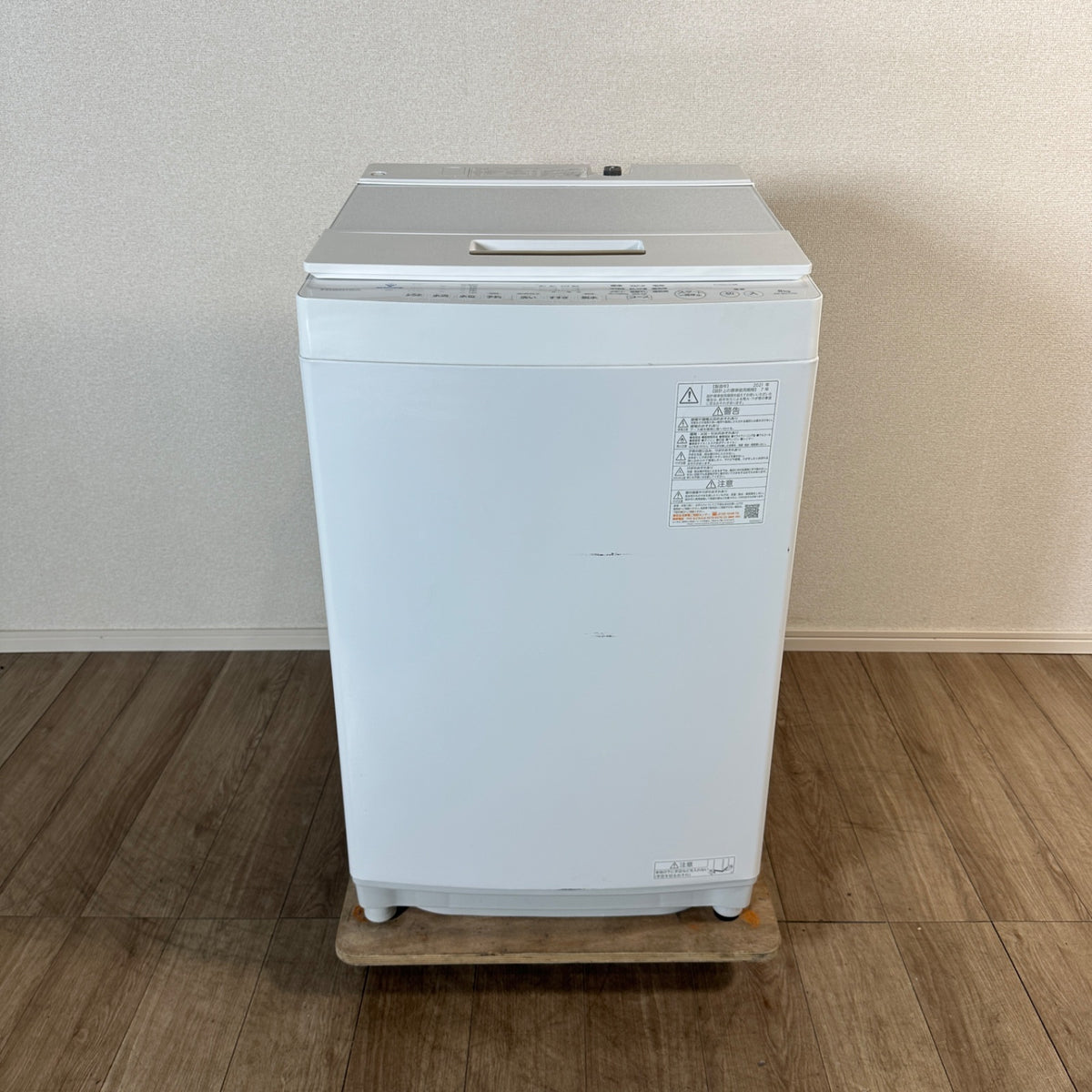 中古 縦型洗濯機 TOSHIBA AW-8DH1 8kg 2021年製