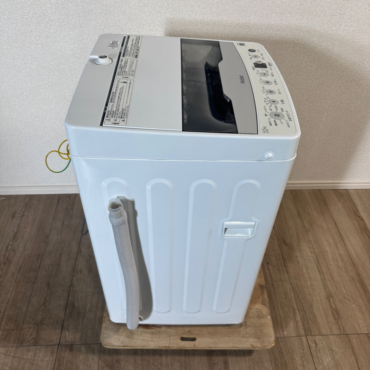 中古 縦型洗濯機 Haier JW-HS55C 5kg 2023年製