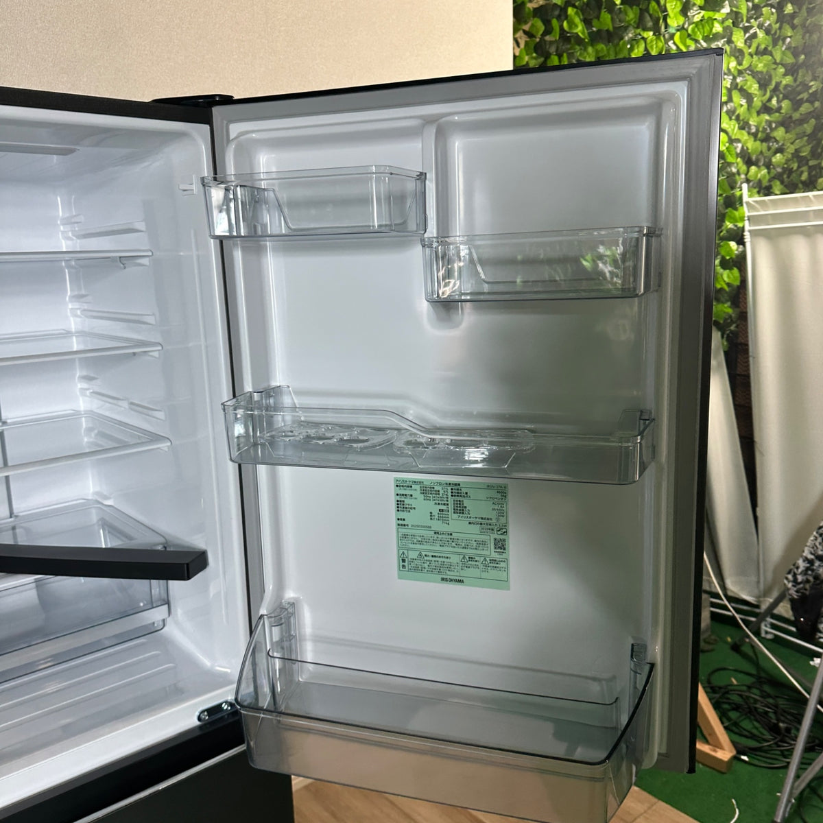 中古 冷蔵庫 IRIS OHYAMA IRSN-37A 371L 2025年製 写真9