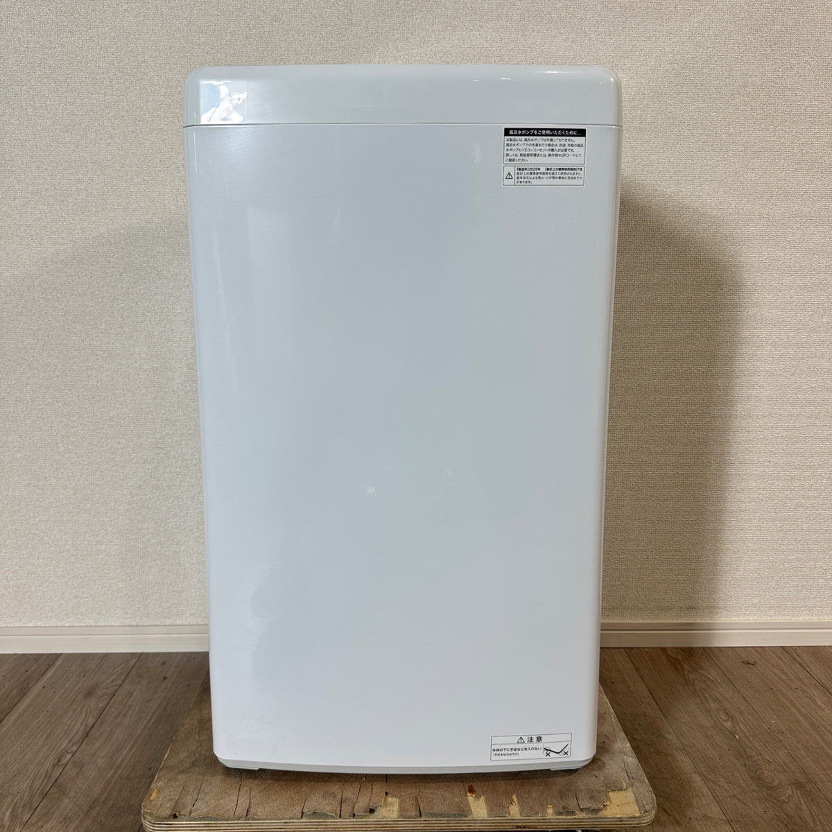 中古 縦型洗濯機 Haier JW-U61MK 6kg 2025年製 写真2