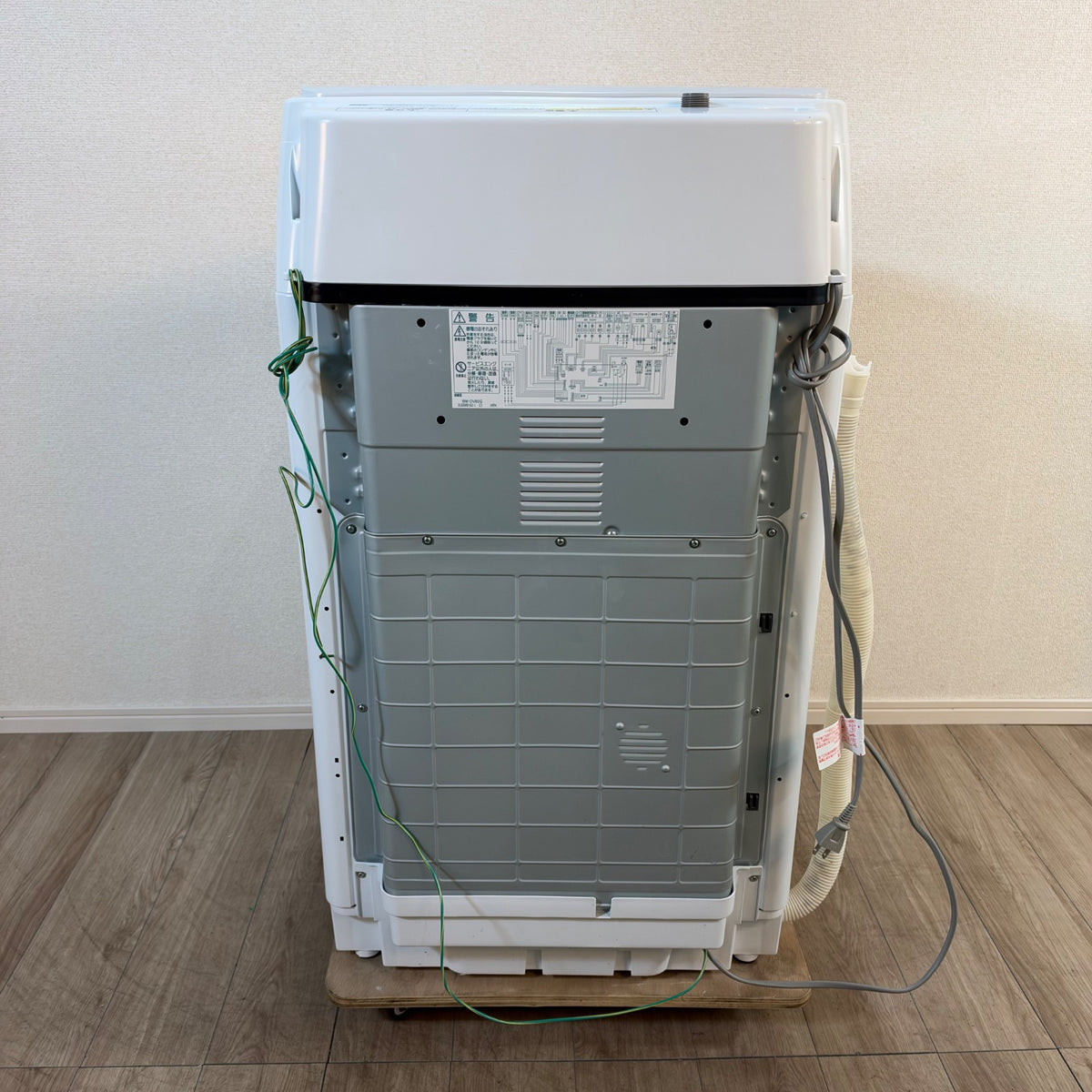 中古 縦型乾燥機付き洗濯機 HITACHI BW-DV80G 8kg 2021年製 写真5