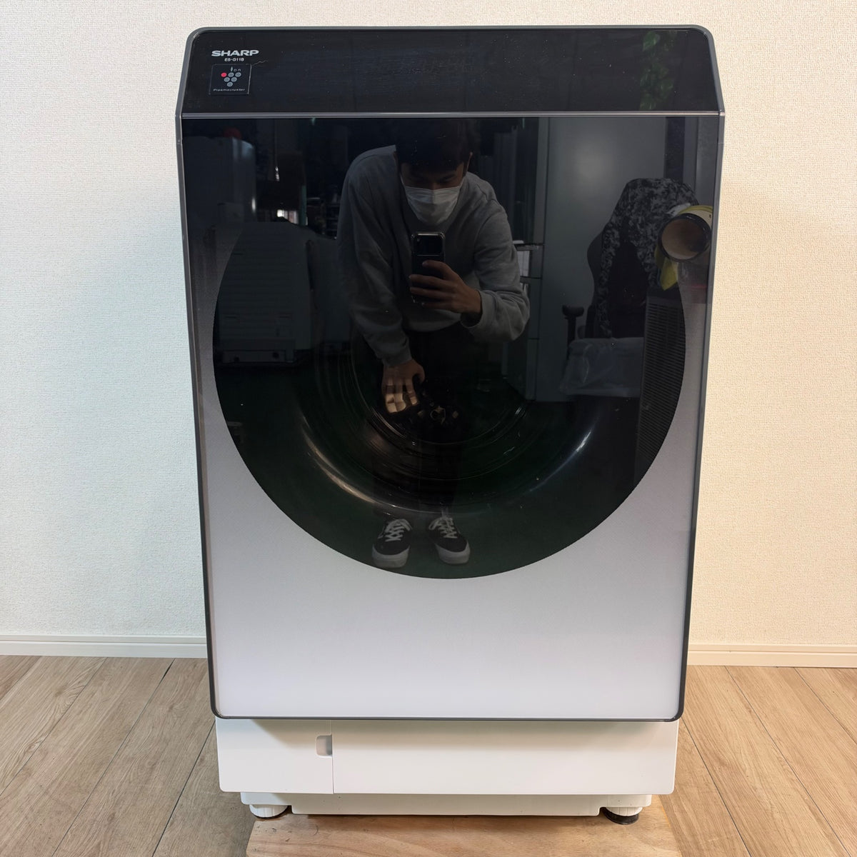 中古 ドラム式洗濯機 SHARP ES-G11B 11kg 2024年製