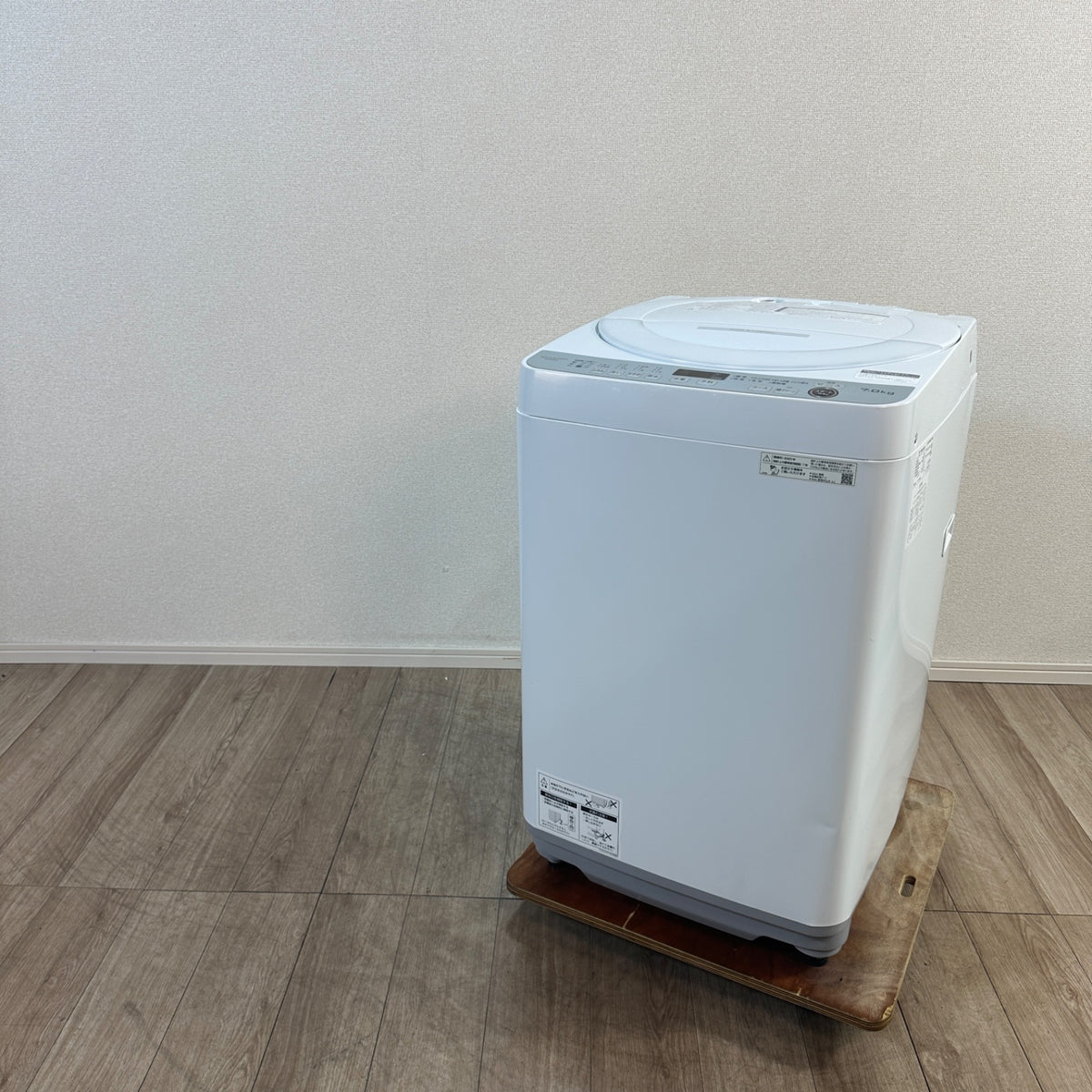 中古 縦型洗濯機 SHARP ES-GE7G 7kg 2023年製 写真1