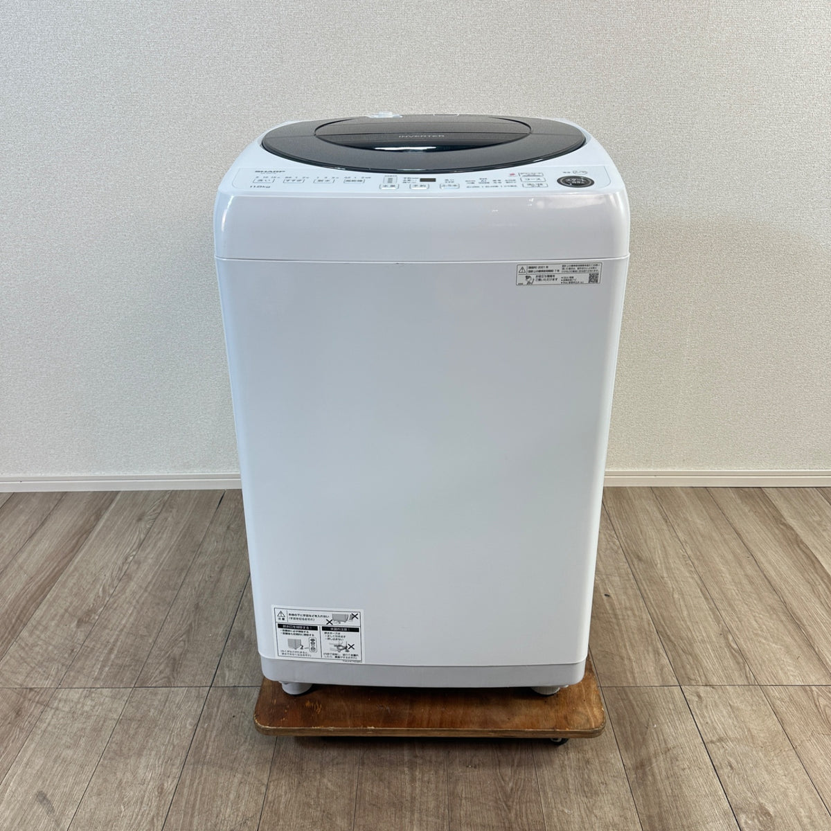 中古 縦型洗濯機 SHARP ES-GW11E 11kg 2021年製 写真2