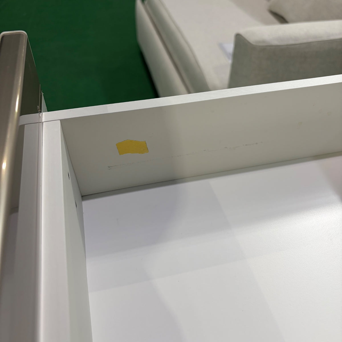 中古 食器棚 カウンタータイプ ホワイト 写真9