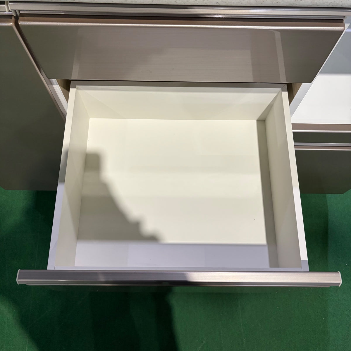中古 食器棚 カウンタータイプ ホワイト 写真8