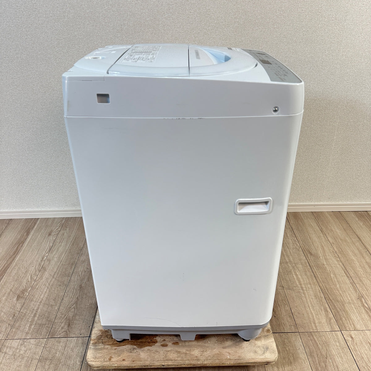 中古 縦型洗濯機 SHARP ES-GE7F 7kg 2022年製 写真4