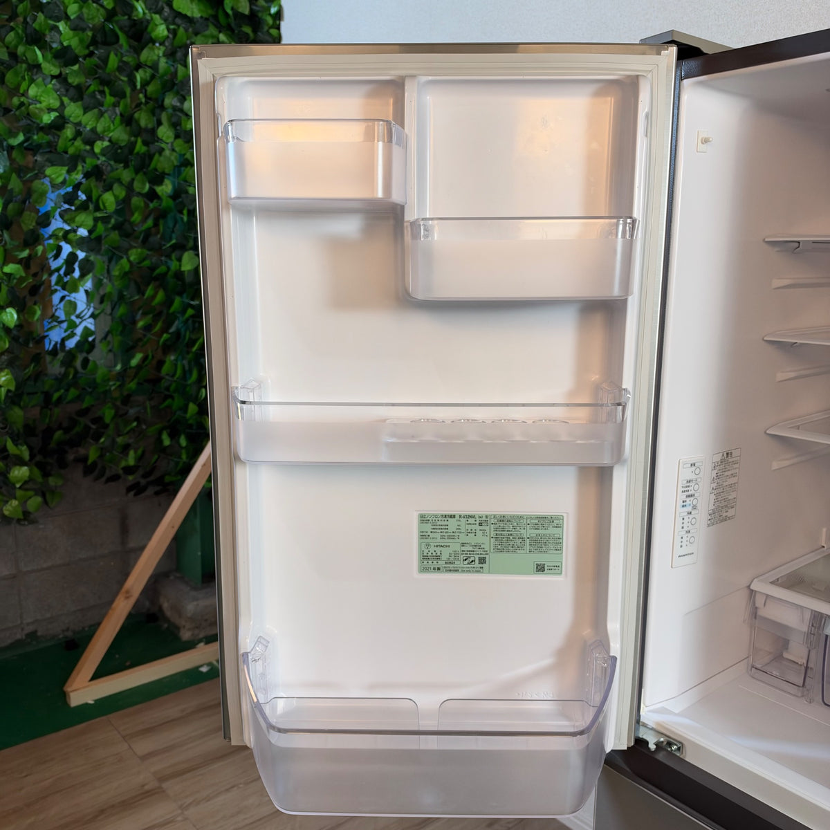 中古 冷蔵庫 HITACHI R-V32NV 315L 2021年製 写真7