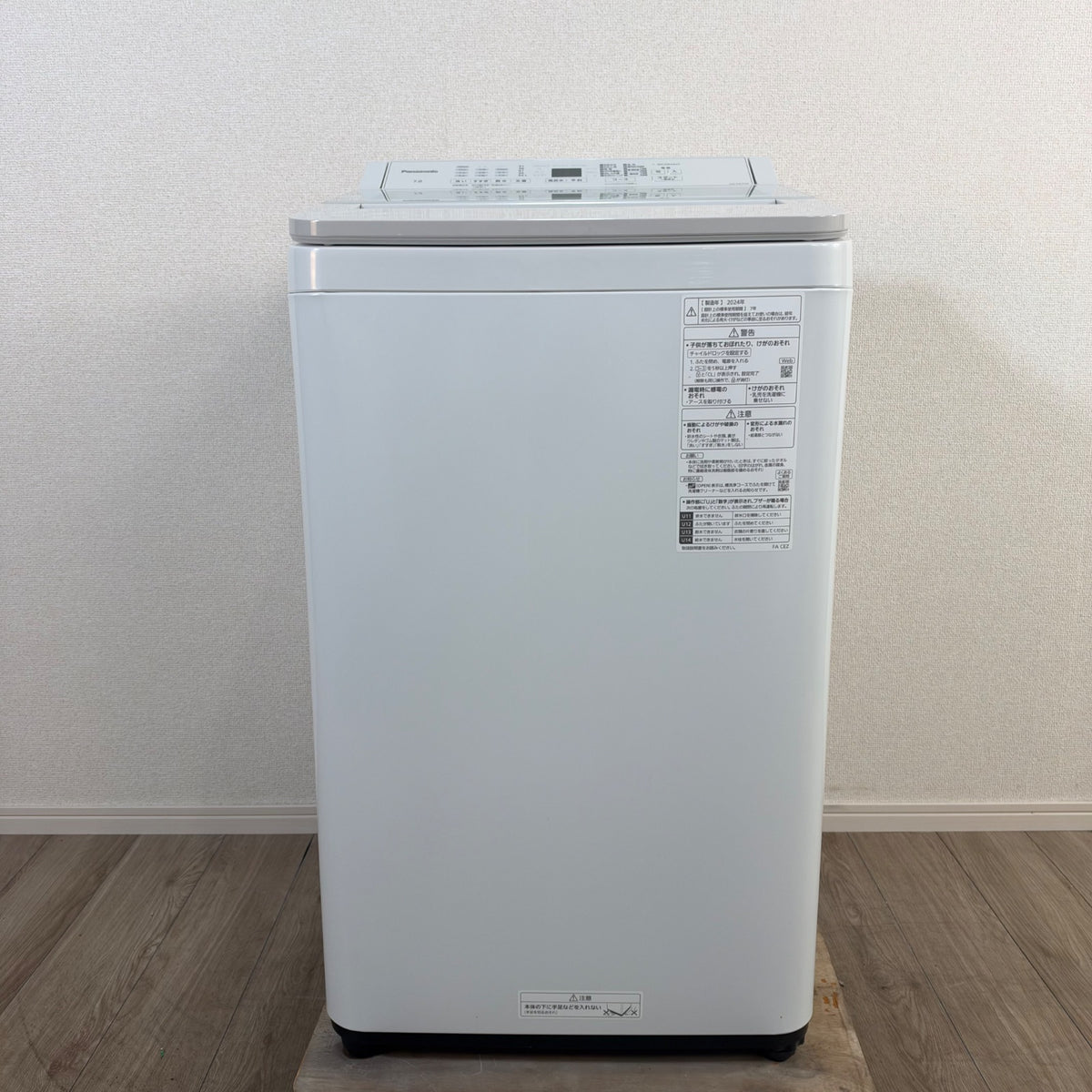 中古 縦型洗濯機 Panasonic NA-FA7H3 7kg 2024年製 写真2