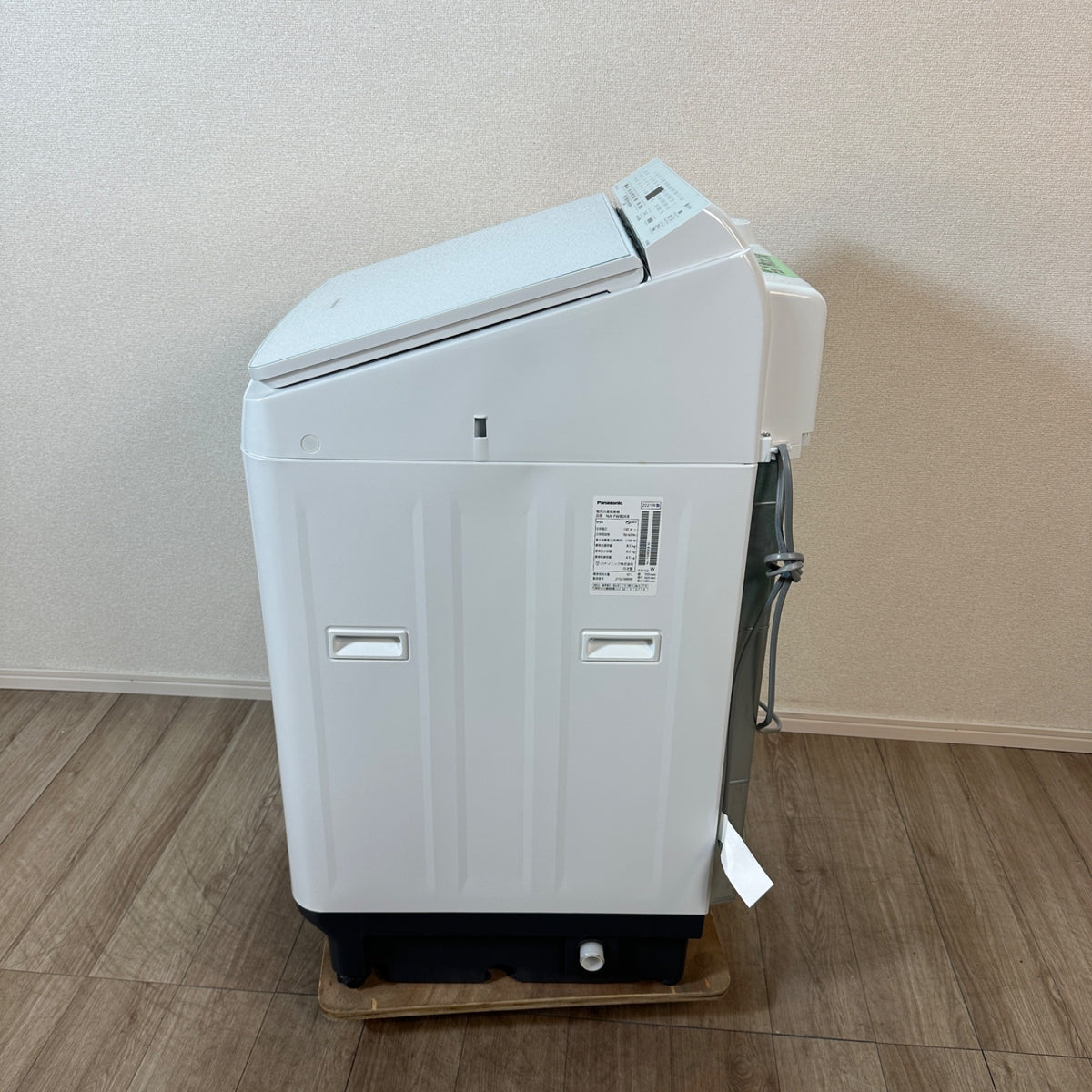 中古 縦型乾燥機付き洗濯機 Panasonic NA-FW80K8 8kg 2021年製