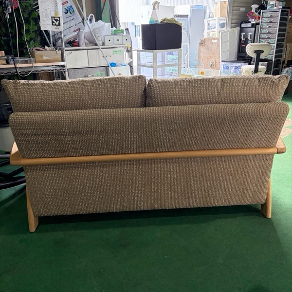中古 ソファ 2-3人掛け ベージュ