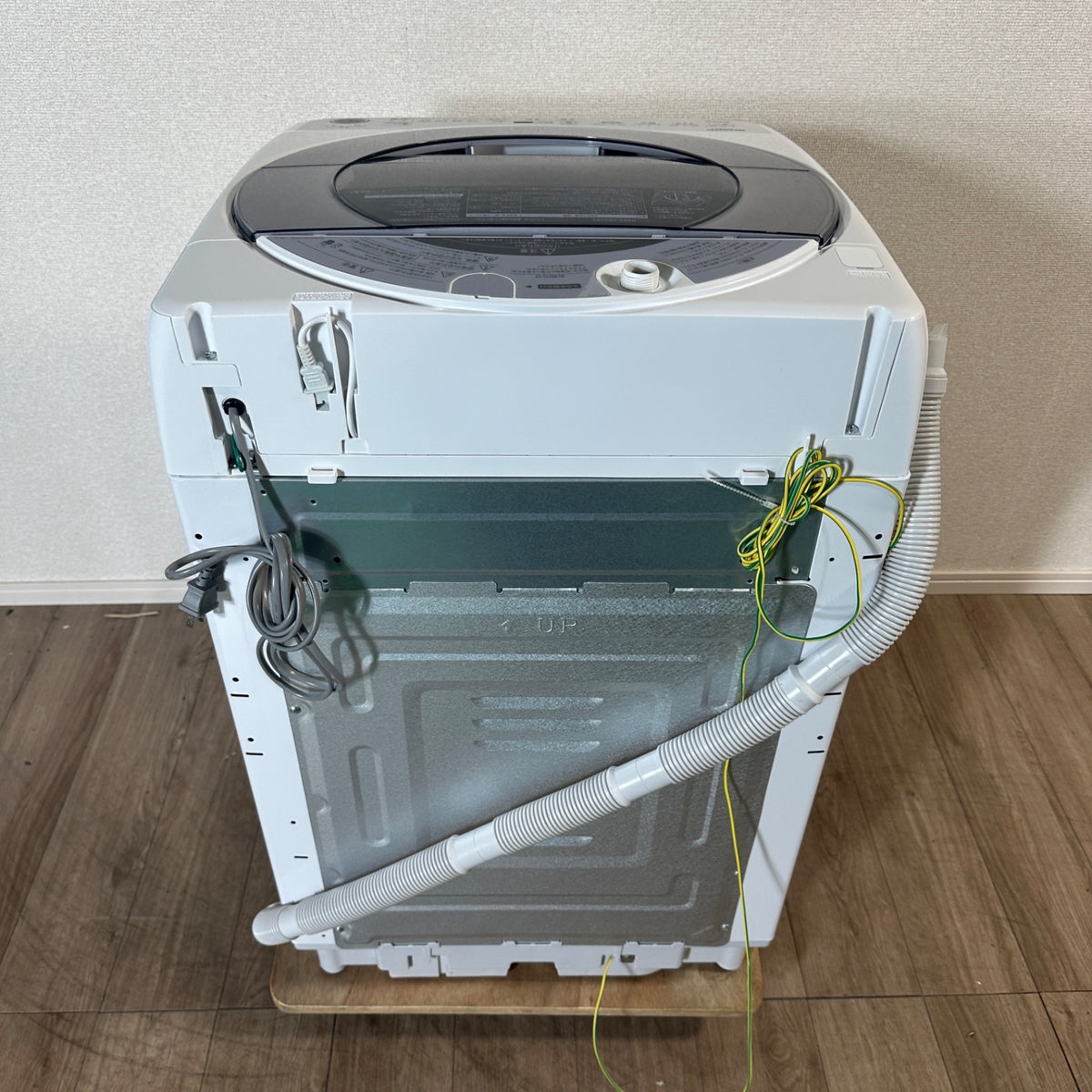 中古 縦型洗濯機 SHARP ES-GV8G 8kg 2023年製 写真5