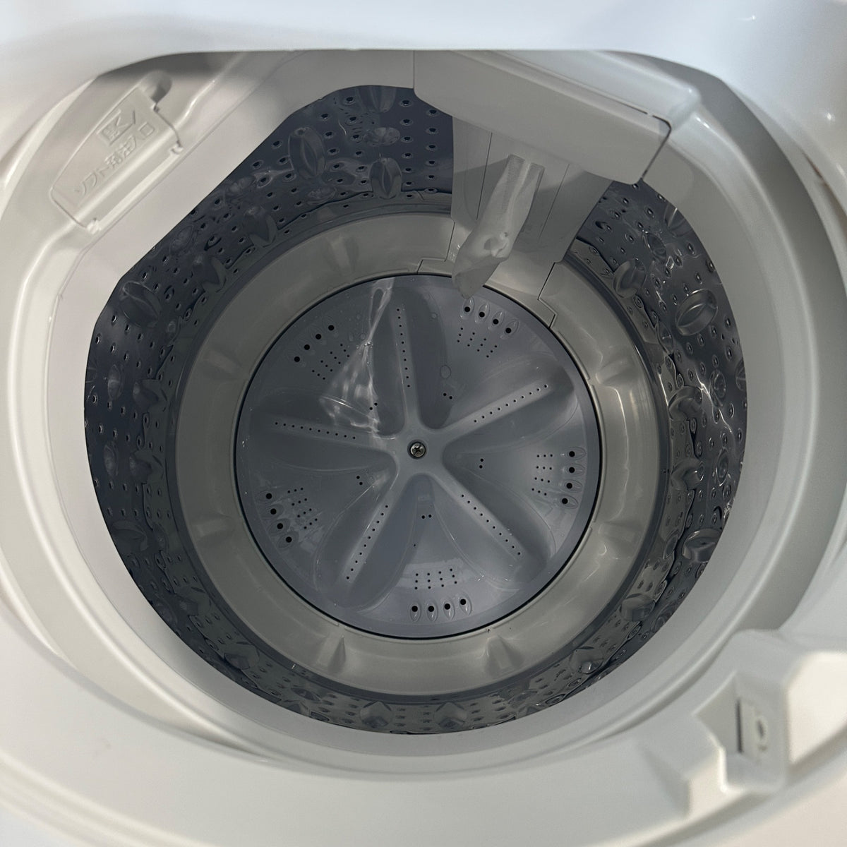 中古 縦型洗濯機 SHARP ES-GE5K 5kg 2025年製 写真6