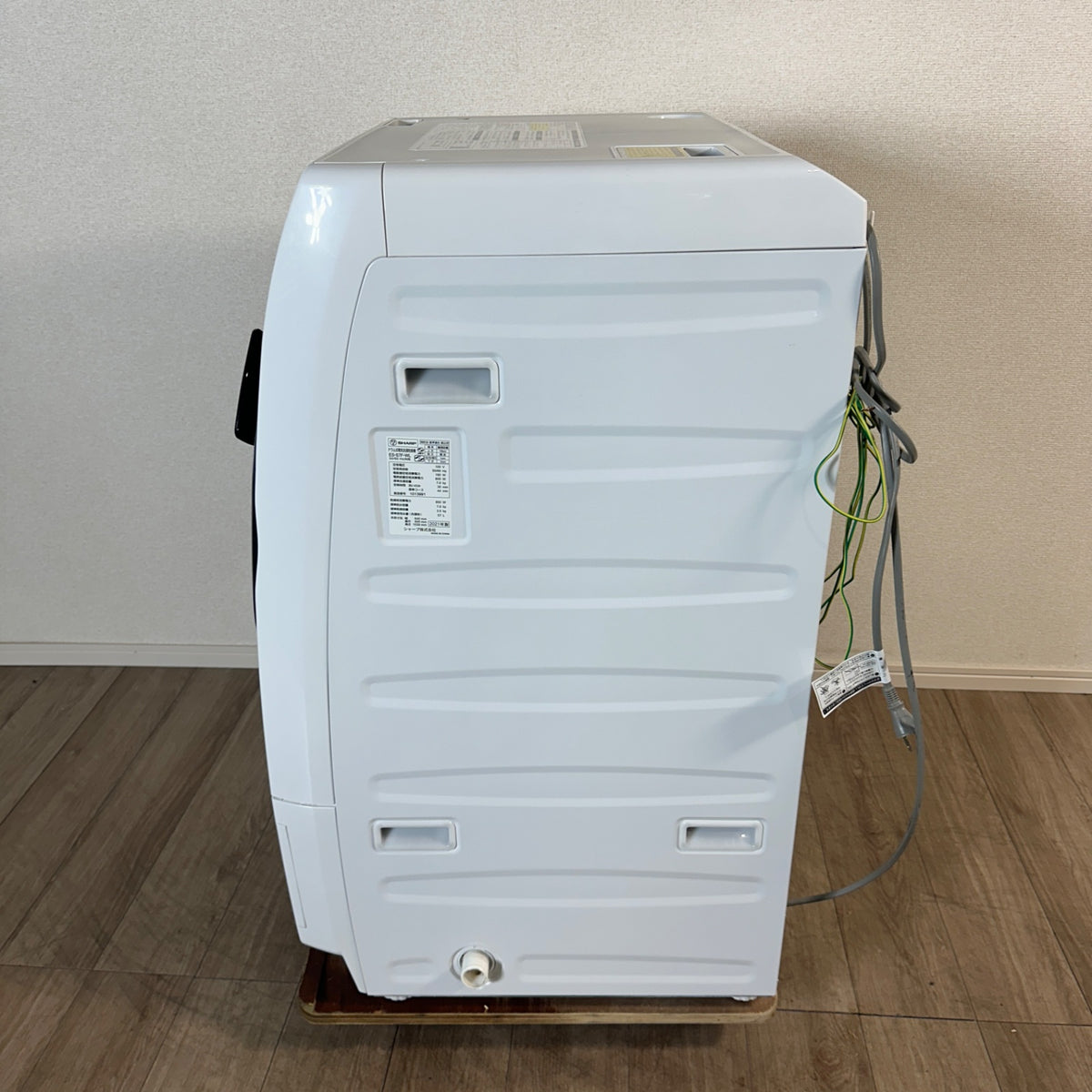 中古 ドラム式洗濯機 SHARP ES-S7F 7kg 2021年製