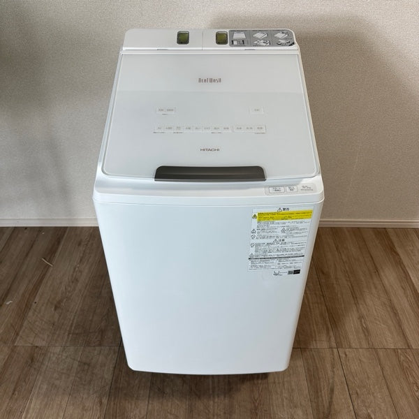 中古 縦型乾燥機付き洗濯機 HITACHI BW-DX90FE8 9kg 2021年製 写真2