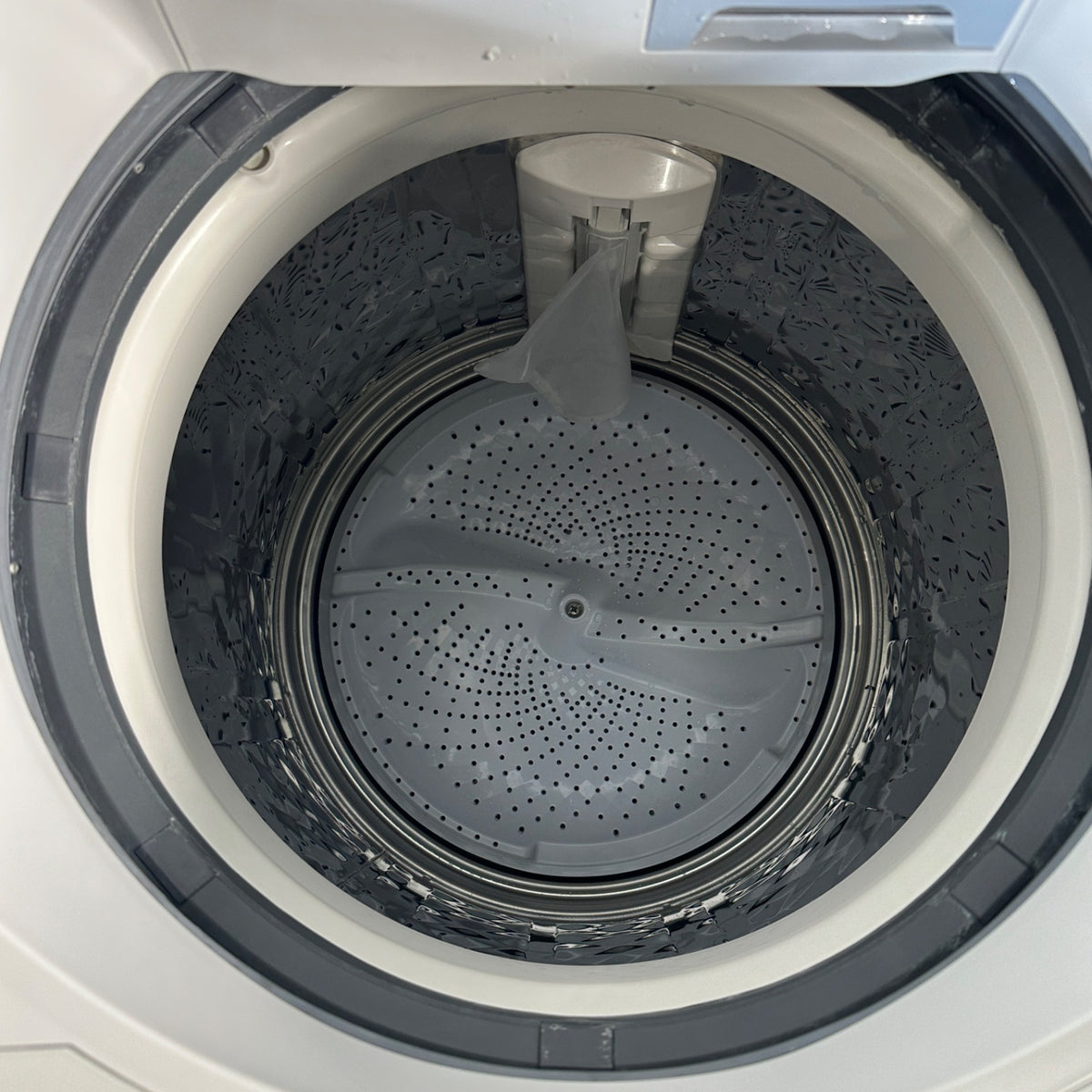 中古 縦型乾燥機付き洗濯機 SHARP ES-TX8E 8kg 2021年製 写真6