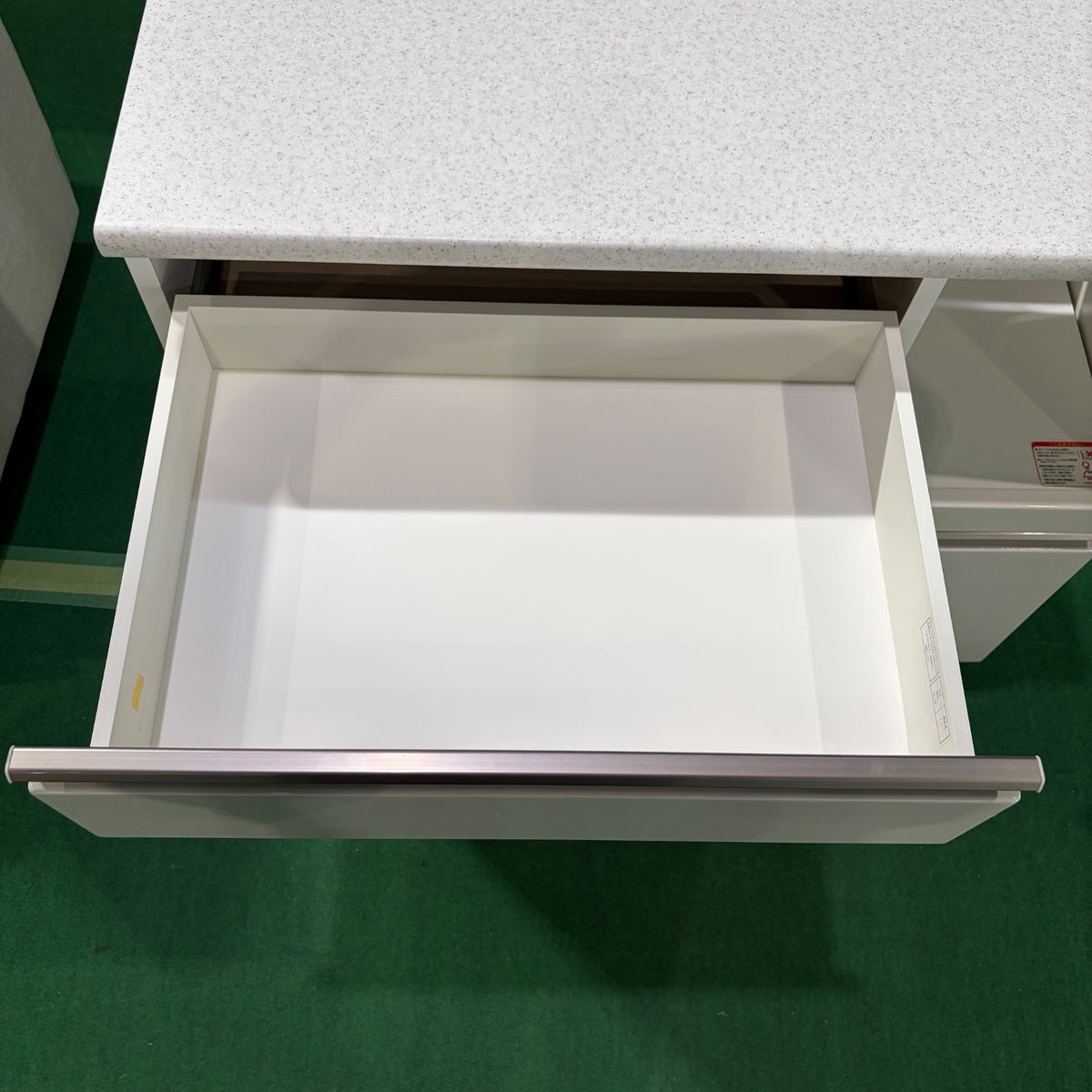 中古 食器棚 カウンタータイプ ホワイト