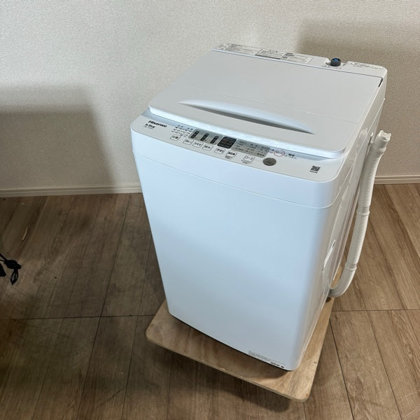 中古 縦型洗濯機 Hisense HW-T55H 5kg 2025年製