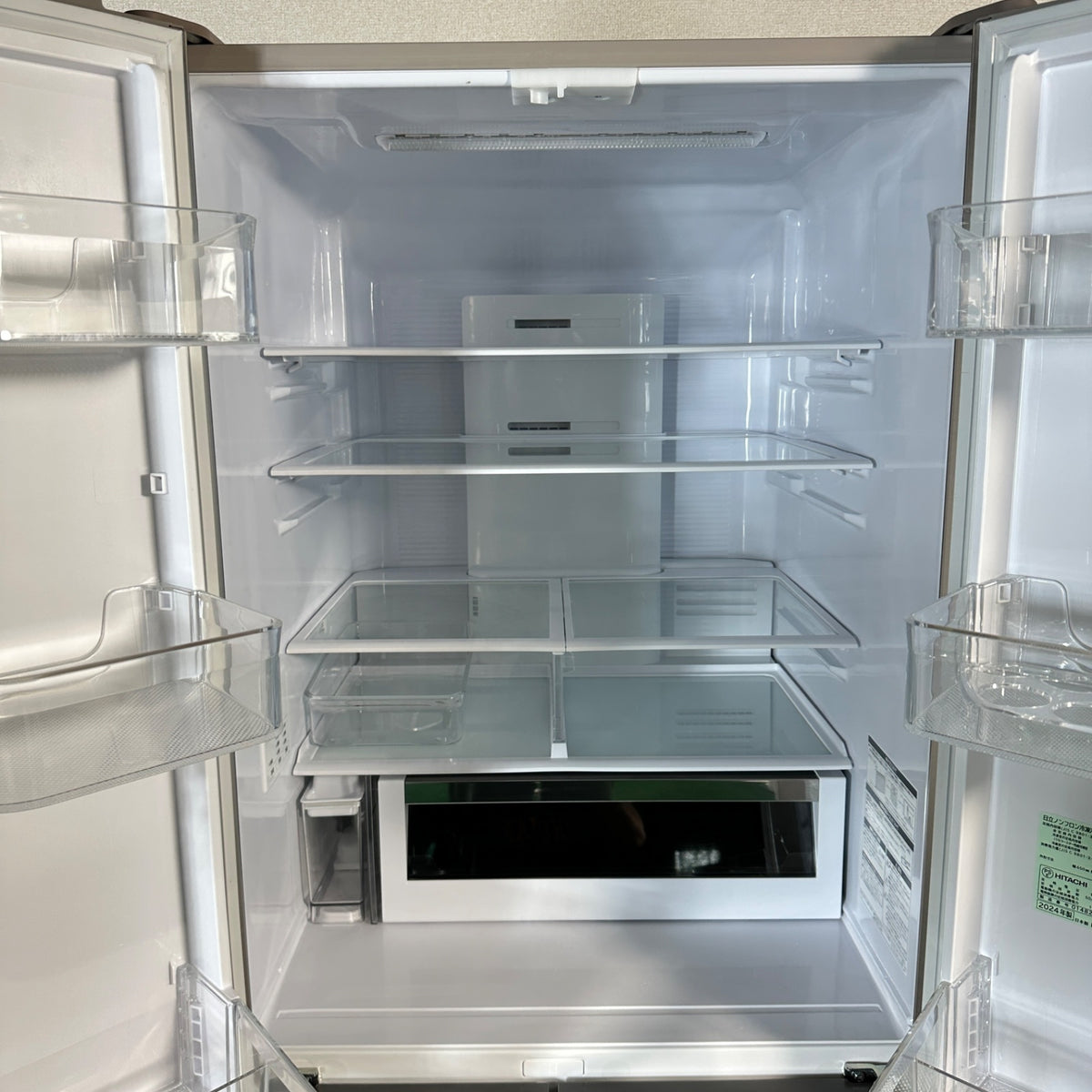中古 冷蔵庫 HITACHI R-HW54V 540L 2024年製 写真6
