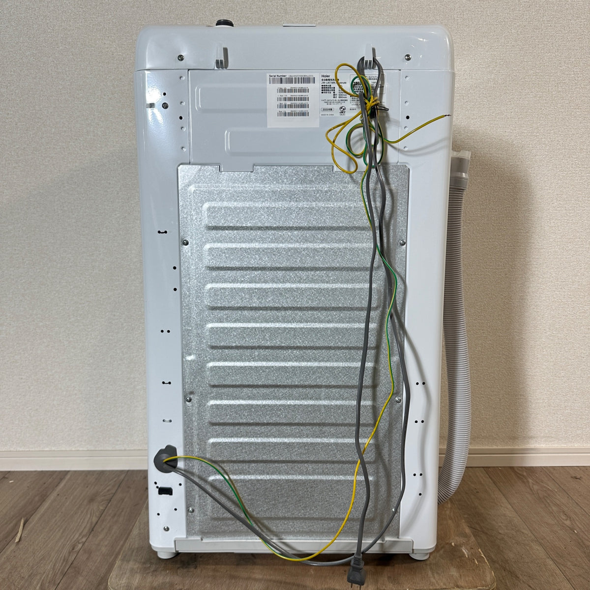 中古 縦型洗濯機 Haier JW-U61MK 6kg 2025年製