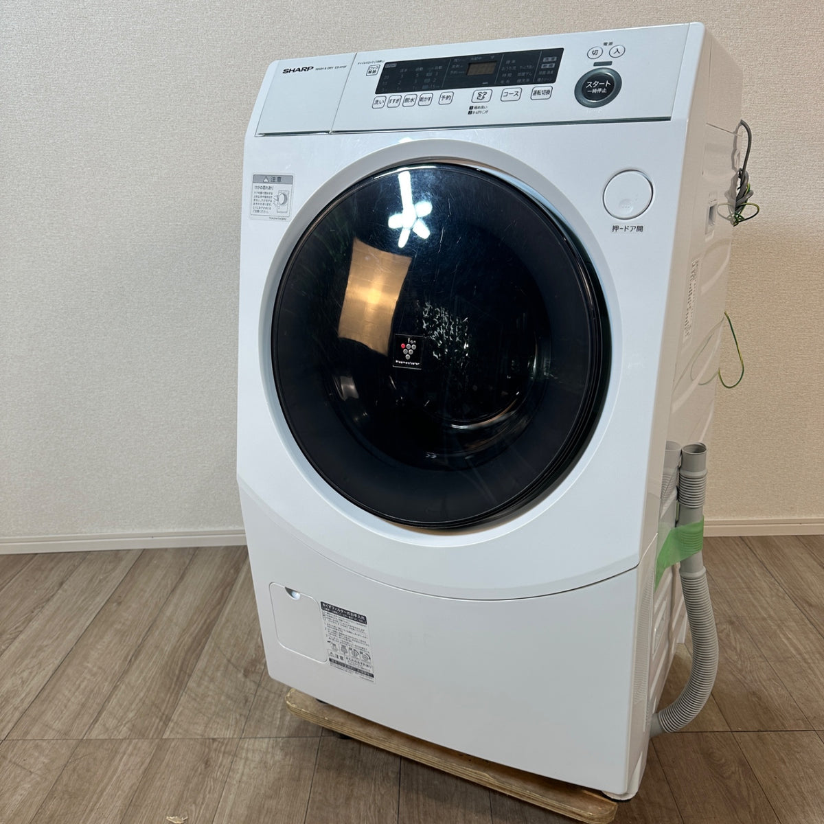 中古 ドラム式洗濯機 SHARP ES-H10F 10kg 2022年製