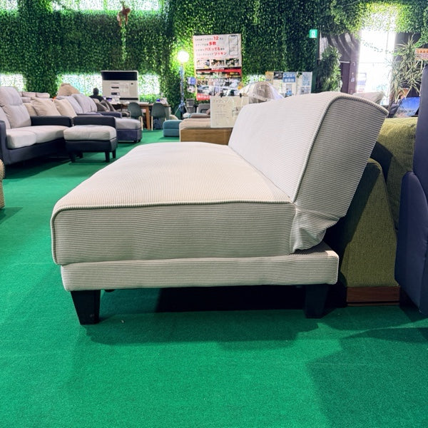 中古 ソファ 2-3人掛け ベージュ 写真3